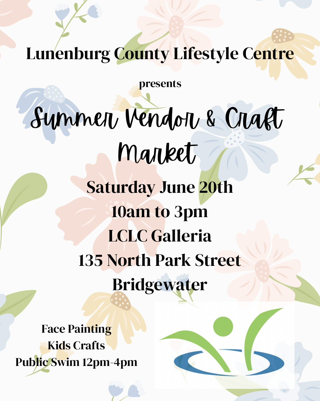 LCLC Craft Market June 20th Poster