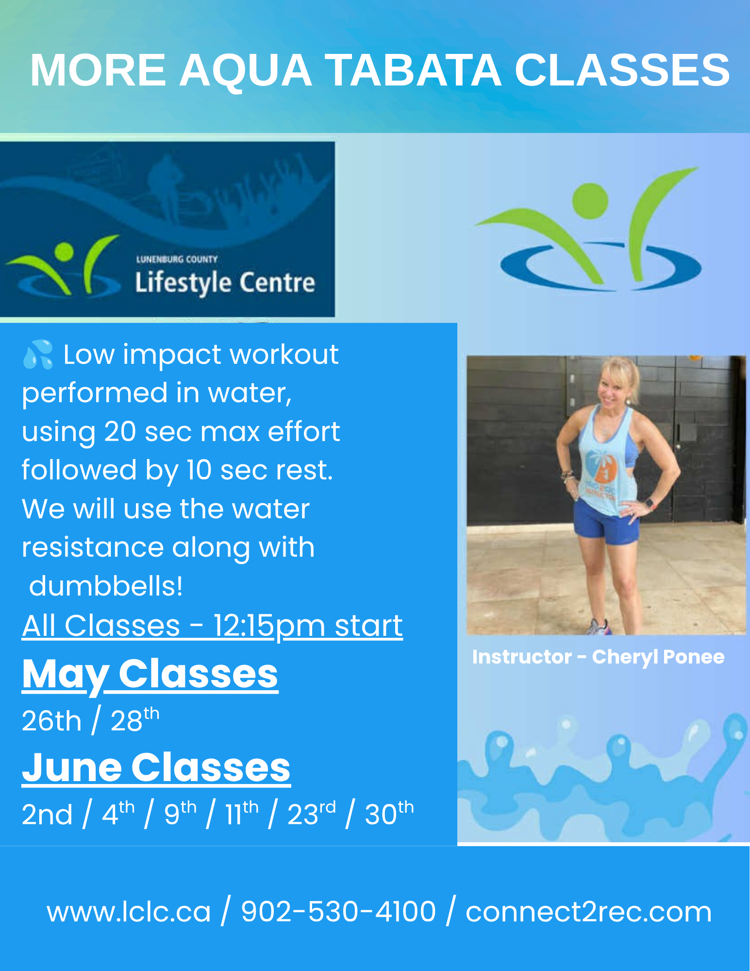 Aqua Tabata May 25th